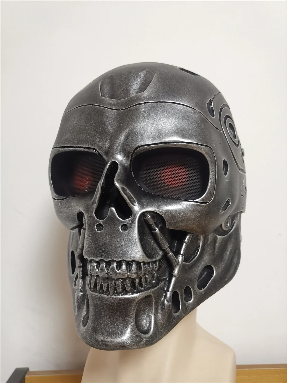 

Terminator Skull T800 Mask Resin Skeleton Head Collection Model Masks Home Decor Desktop Accessories