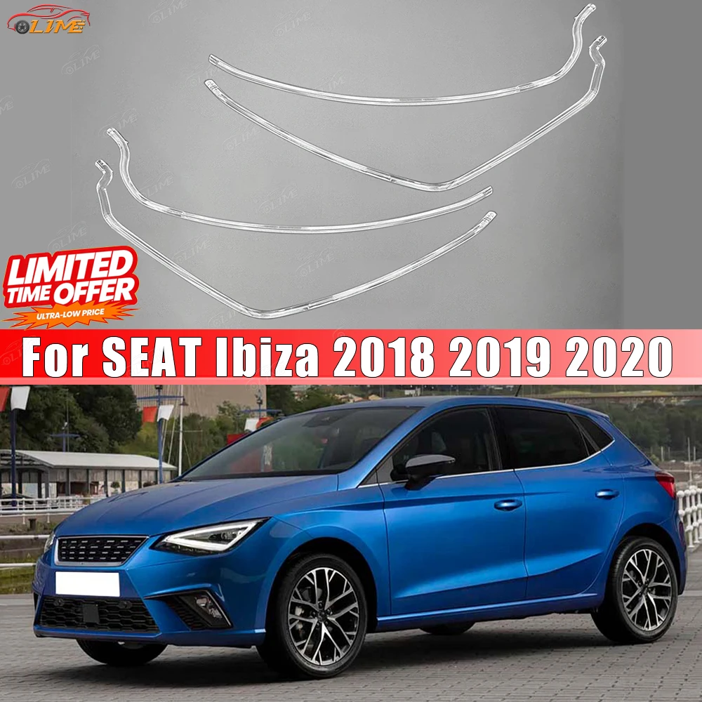 Passend für SEAT Ibiza 2018 2019 2020 LED-Tagfahrlicht Lichtleiterrohr Angel Eye Scheinwerfer Lichtleiter