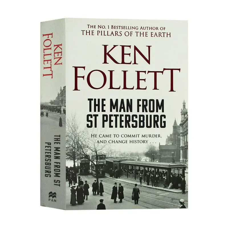 The Man From St Petersburg Ken Follett, Bestselling books in english, Mystery novels 9781509862344