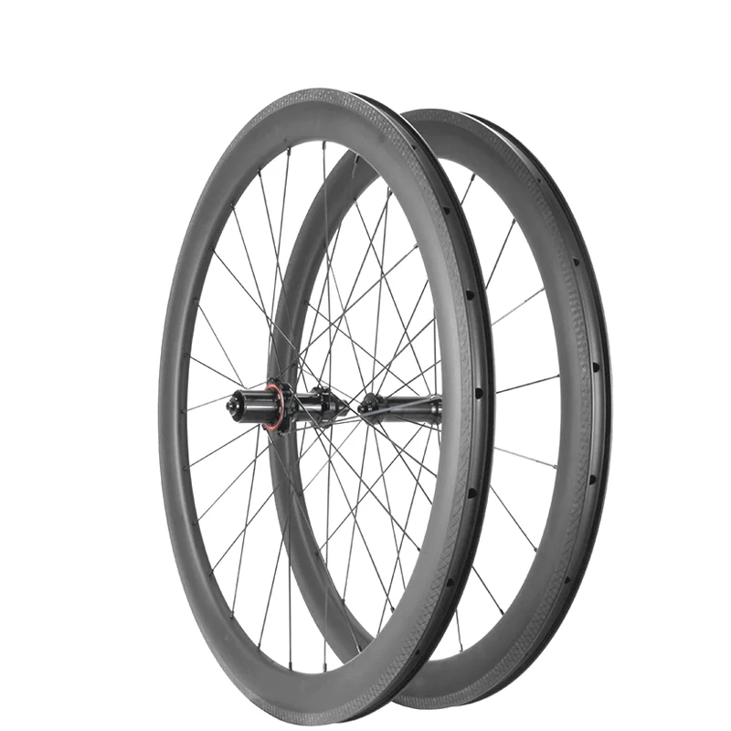 700C Carbon Road Bike Wheelset Rim Brake 38/45/50/55/60mm Tubular/Clincher Deep Section Carbon Wheels