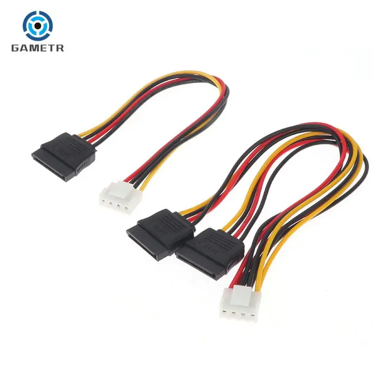 4Pin To SATA Power Cable For Hikvision DAHUA Mini VCR IP Camera CCTV Hard Disk Power One To One/One To Two VH3.96