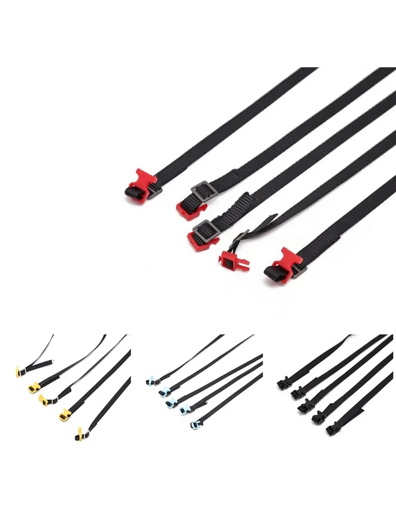 

5 шт. веревочные ремни для багажника на крышу для 1/10 1/8 RC гусеничного автомобиля, безопасные ваши шестерни для осевого SCX10 TRX4