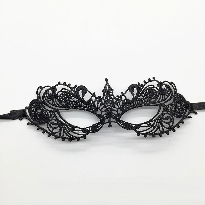 New Sexy Women's Lace Eye Mask for Carnival Halloween New Year Masquerade Half Face Mask Cosplay Festive Party Supplies