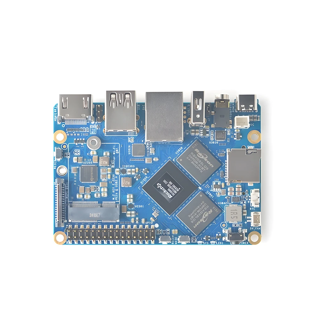 NanoPi M6 friendly RK3588S gigabit development board with 32GB memory, supporting SSDWiFi and eMMC expansion