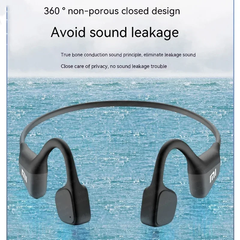 XIAOMI شريط حول ياقة الملابس I18PRO بلوتوث 5.3 سماعات توصيل العظام سماعات أذن رياضية HiFi صوت TWS سماعات رأس لاسلكية مع ميكروفون #3