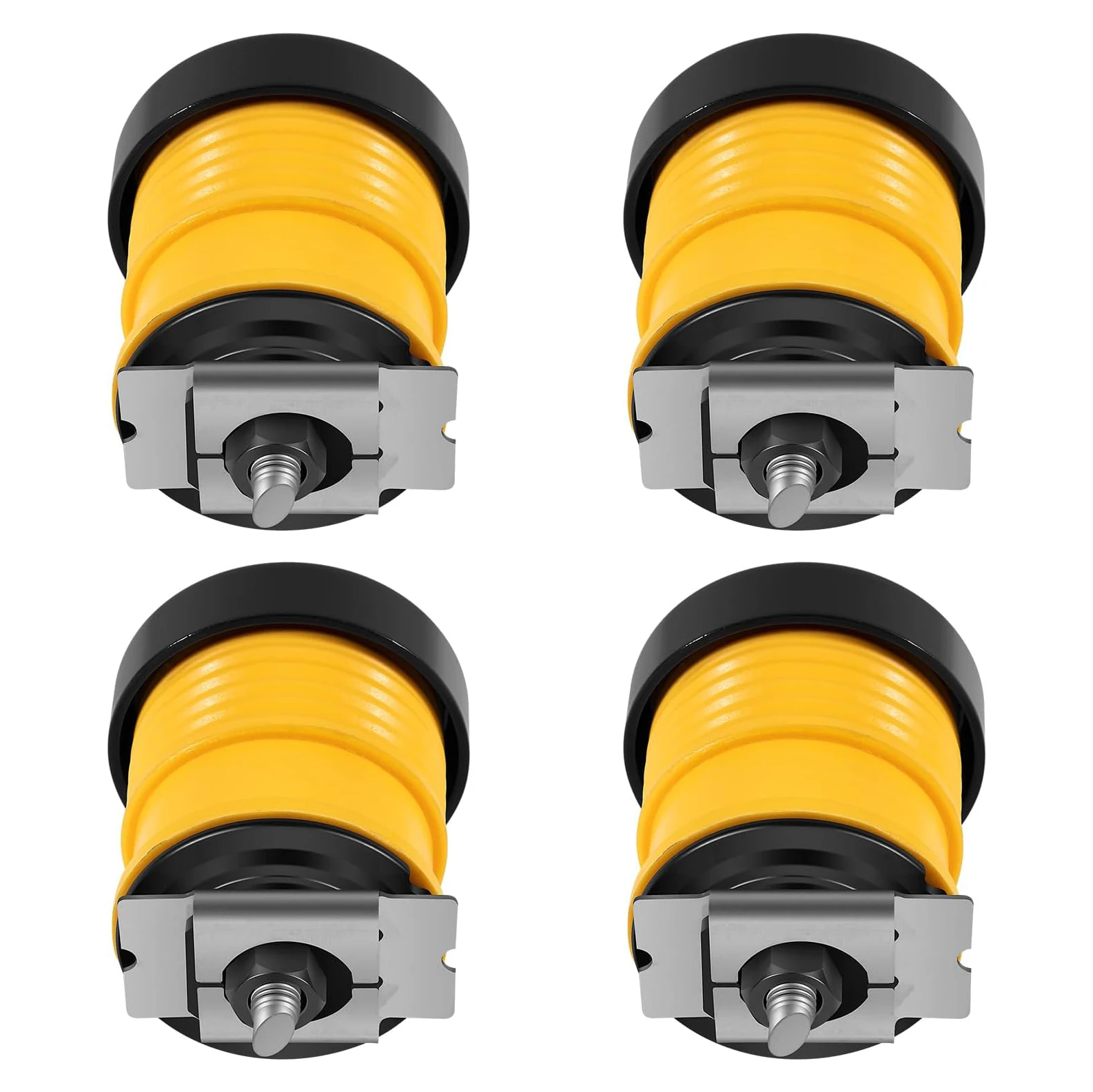 924-066 Kabinenkarosserie-Befestigungsbuchsensatz für Ford F250 F350 F450 F550 Super Duty 2008-2016 2WD 4WD Polyurethan Position 2 3 4 Gelb – Detail 2