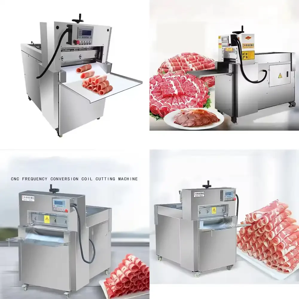 Automatic Chicken Breast Slicing Machine for Small Meat Strips