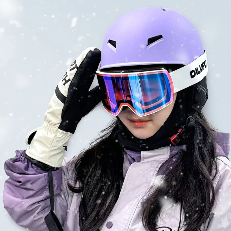 

2025 New Dual Layer Anti-Fog Ski Goggles for Snowboarding Skiing Mountaineering, ANSI Z87.1 Safety Glasses Men Women​