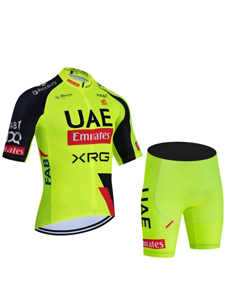 AliExpress NONE UAE Mountain Bike Jerseys Jersey Cycling Men Clothing Set for Men's Bicycle Clothes Bib Shorts Road Cycling Pants Man Cycle Wear