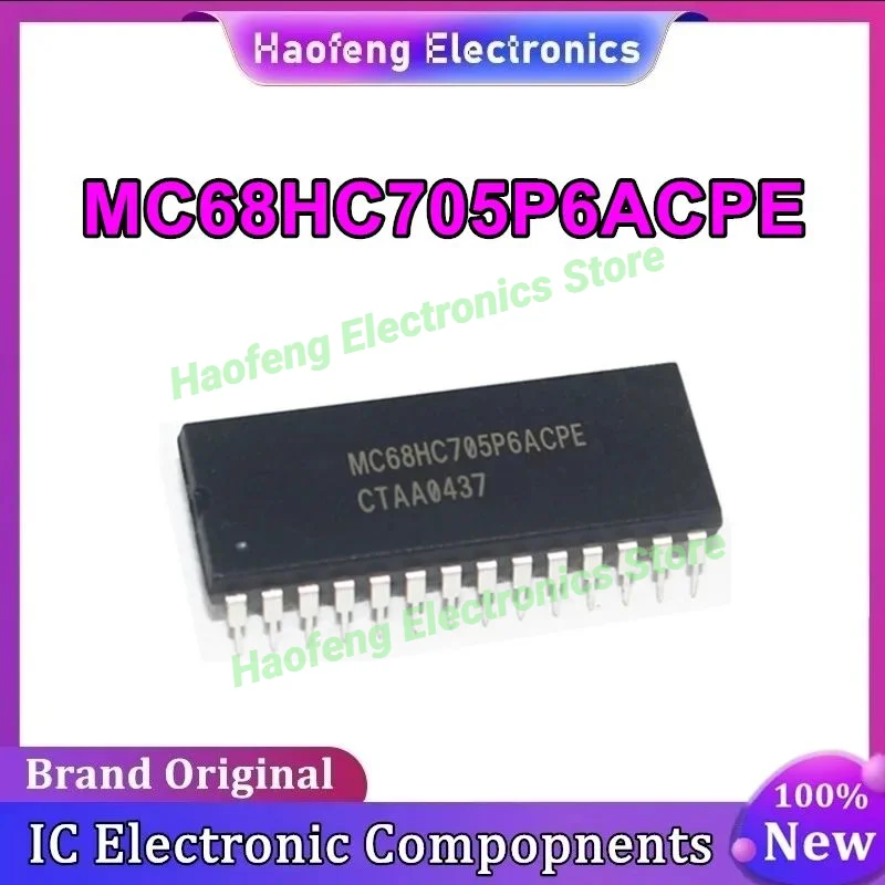 MC68HC705C8ACP MC68HC705P6ACPE MC68HC705J1ACPE جديد وأصلي في المخزون