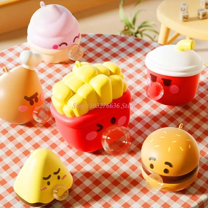 R6FD mignon bulle Popping fromage crème glacée anti-Stress jouet bureau pour l'anxiété