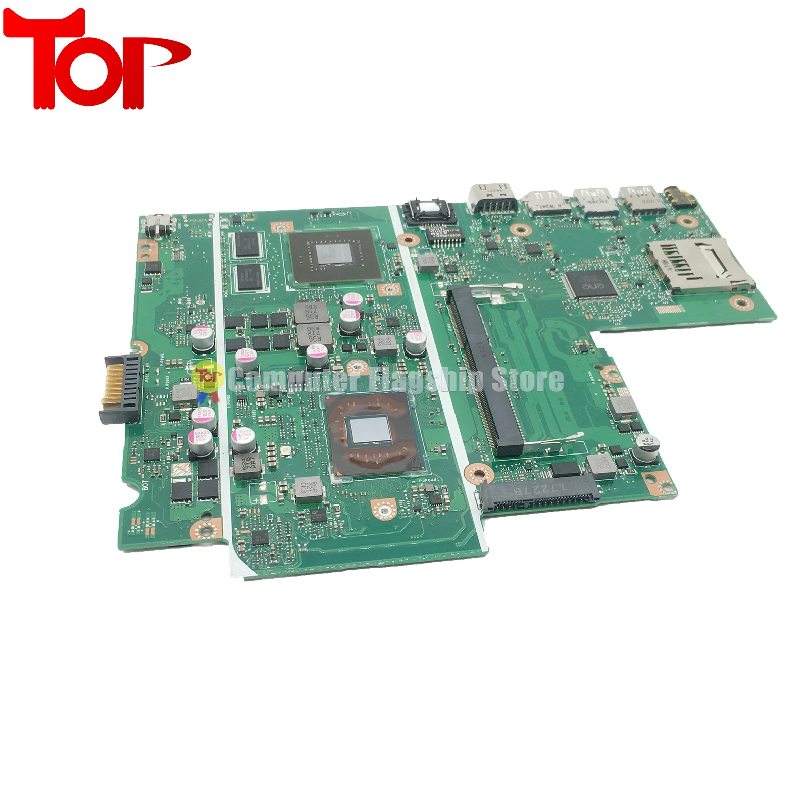 

X541NC Материнская плата для ноутбука ASUS X541NA A541N A541NC R541N F541N Материнская плата с процессором N3350 N3450 N4200 UMA или GT810M 100% тест в порядке