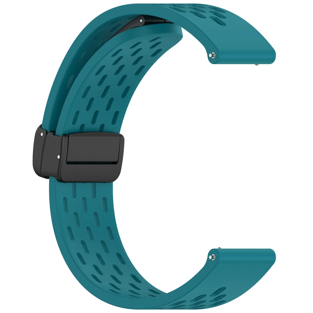 Pulseira esportiva de 18mm para huawei watch gt5 41mm/gt5 pro 42mm pulseira de relógio inteligente pulseira de silicone premium respirável dobrável