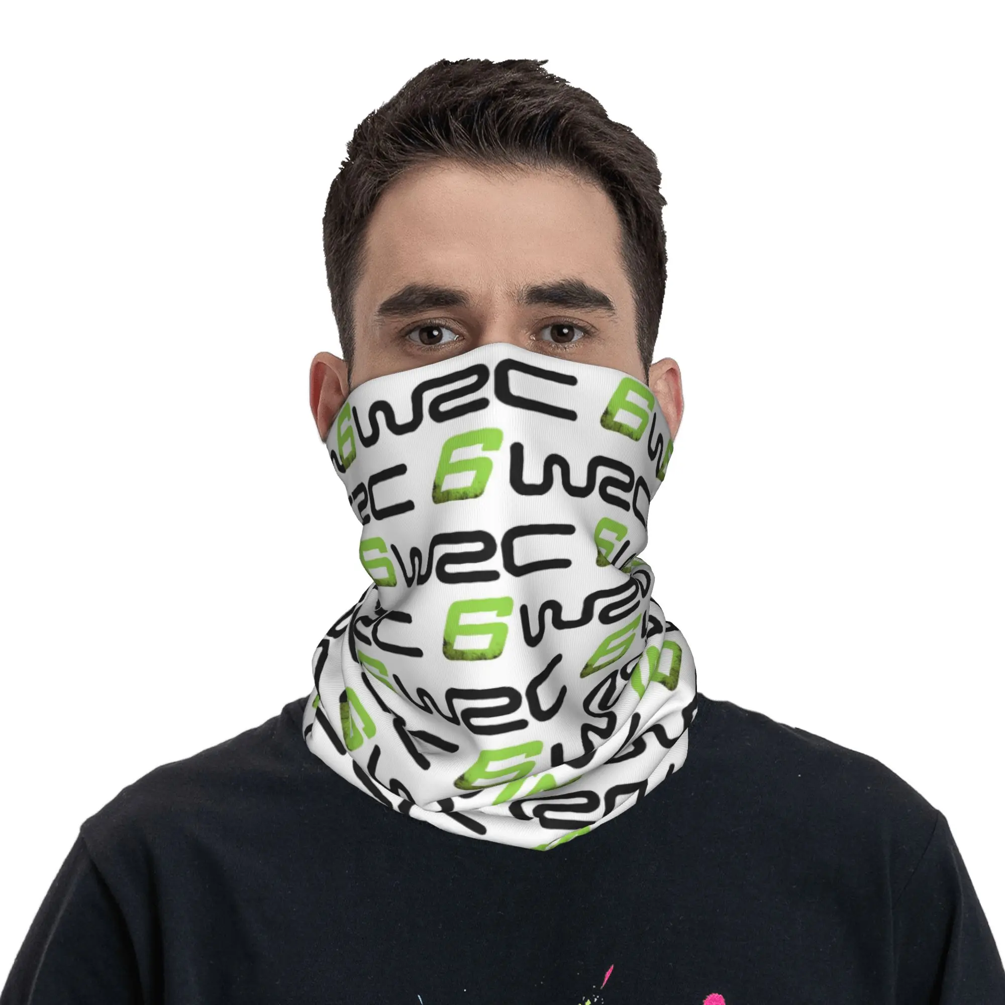 World Rally Championship WRC Bandana Neck Gaiter Printed Mask Scarf Multi-use Headwear Riding For Men Women Adult Washable