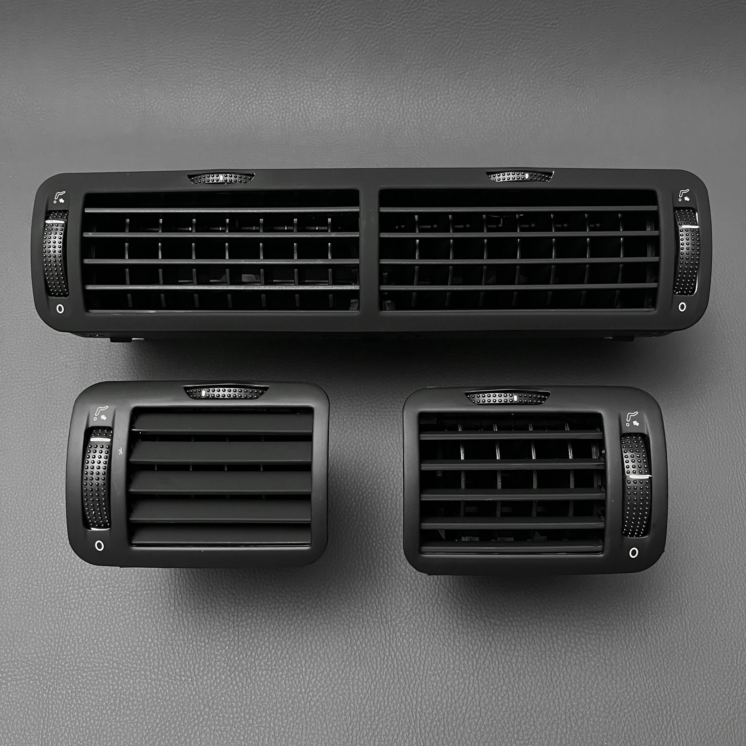 Für vw passat b5 1997-schwarze vordere Armaturen brett zentrale Entlüftung auslass a/c Heizung 3 b0819728 3 b0819703d 3 bd819704d – Detail 1