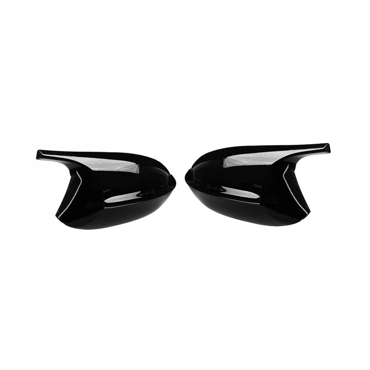 Black Side Rearview Mirror Cap Cover Rear View Mirror Covers Direct Replace for Z4 E89 2009-2016