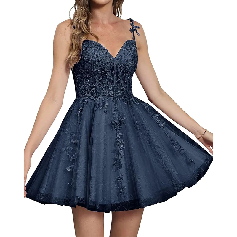 Tulle Homecoming Dresses Short for Teens Quinceanera Dresses DAMA Dress Lace Homecoming Dress 2025