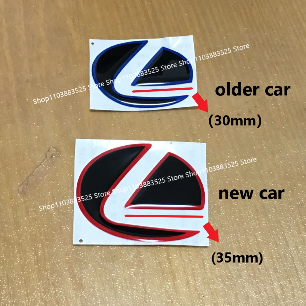 

Car Steering wheel horn button emblem badge decorative Sticker For Lexus ES RX NX LS RX350 IS20 IS250 RX300 RX330 GS300 IS200T