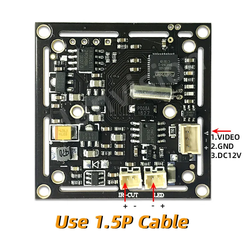 CVBS Camera Chip PCB Tầm Nhìn Ban Đêm OEM Cmos Camera Quan Sát Mini Cam Ban 139 + 8510 Module