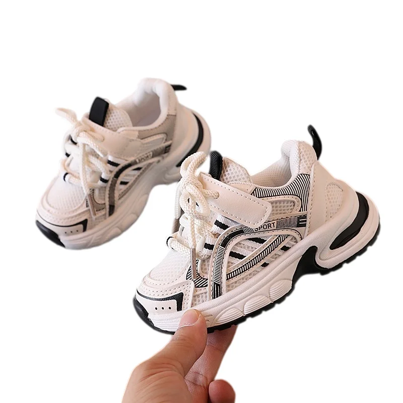 Picture 7: Kids Sneakers for Girls School Causal Sports Shoes for Boy Spring Autumn Versatile Children Tennis Shoes Mesh Breathable
