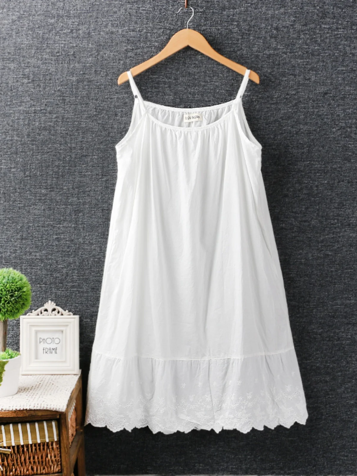 White Pure Cotton C…