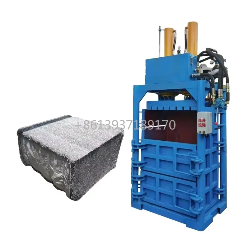 

High Efficient Vertical Hydraulic Scrap Aluminum Alloy Baler Metal Press Baling Machine