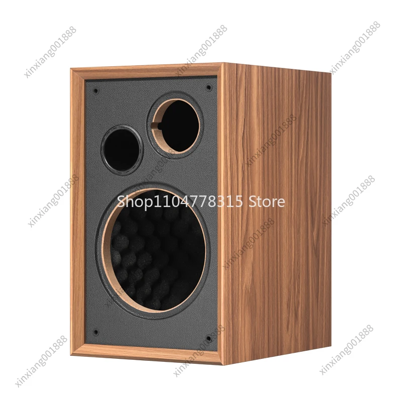 HiFi 8 Inch 2-Way Bookshelf Speaker Empty Cabinet, For HiVi Driver DIY High Quality Professional Wooden Enclosure