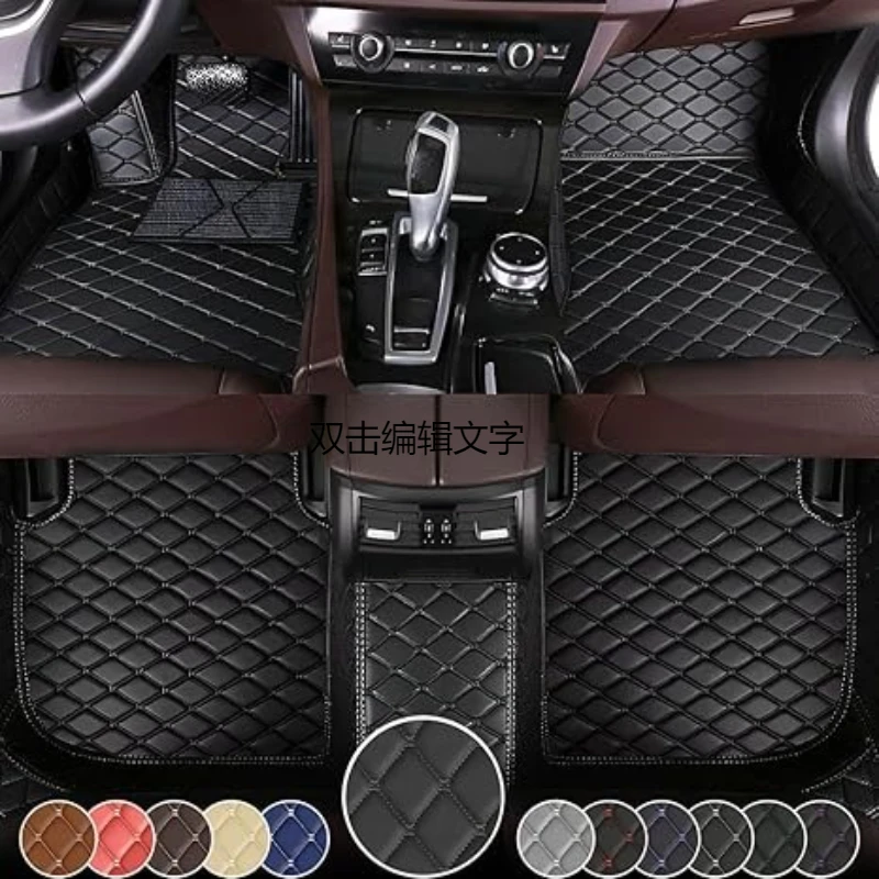 Tappetini Auto Personalizzati Per Vw ID4 Crozz ID7 ID6 ID.3 ID.4 X ID.6 X 2021-2025 Accessori Per Piedi Auto Impermeabili Per Tutte Le Stagioni In Pelle
