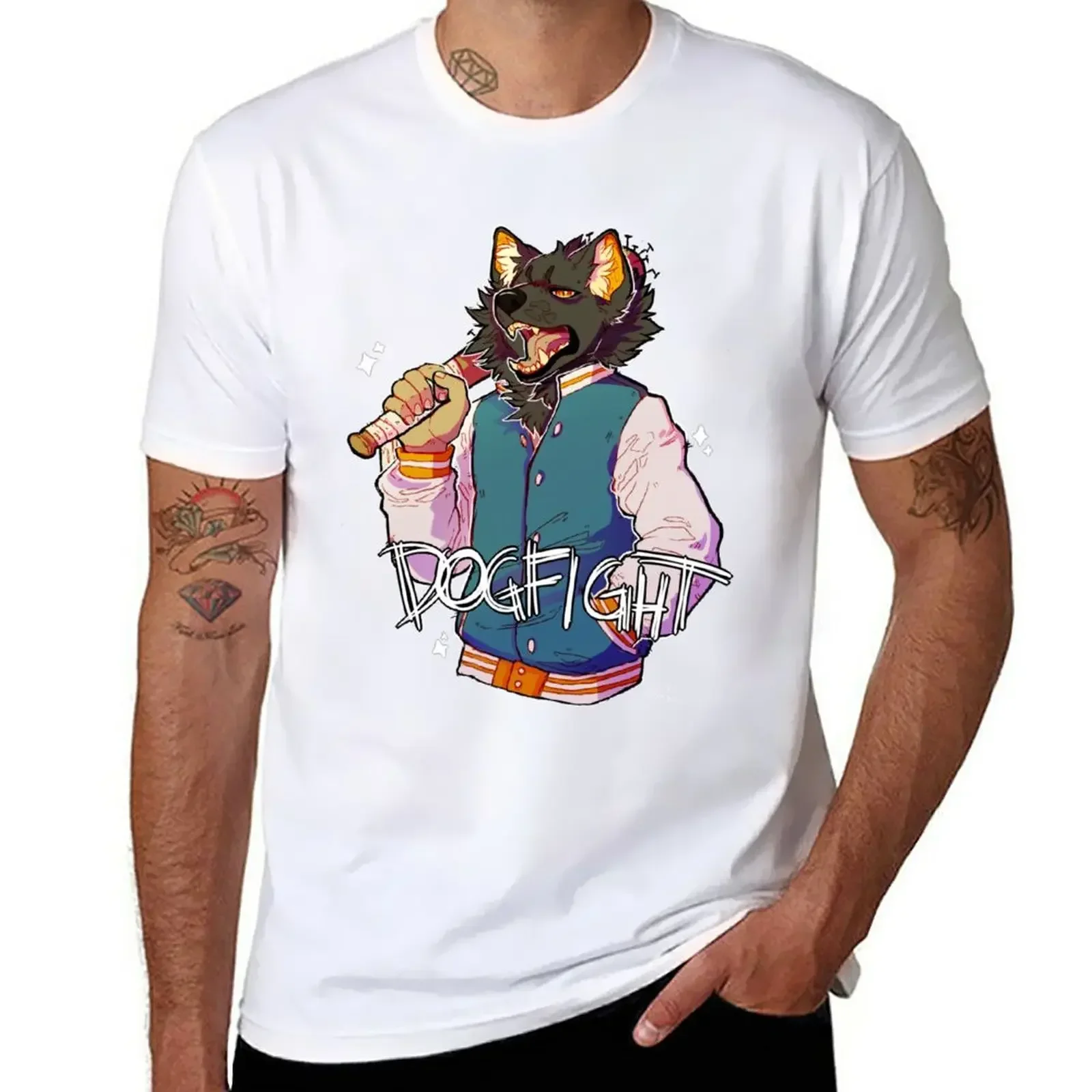 D O G F I G H T T-Shirt vintage graphic tee man t shirt sweat shirts, men