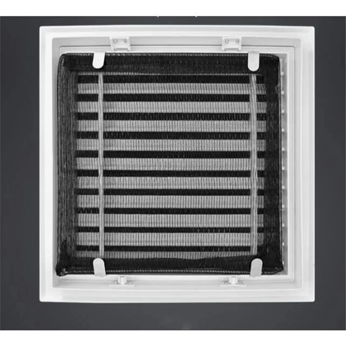 350x350MM Can Open A Return Air Outlet Louver Air Outlet Ffilter Vent with Insect-Proof Filter