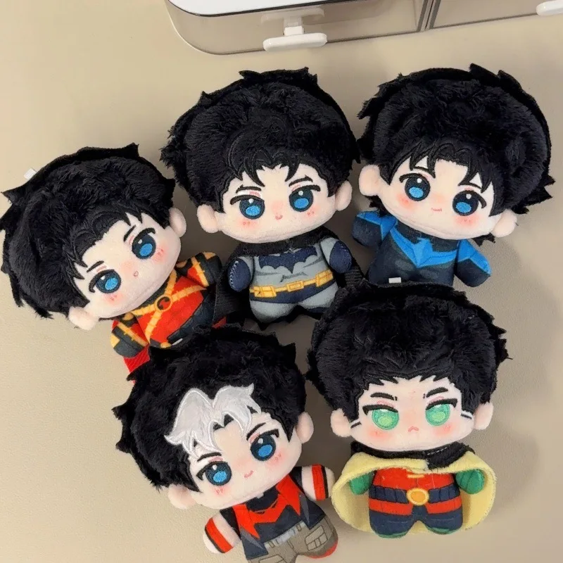 Cute 10cm Batman Jason Todd Plush Doll Bruce Wayne Cotton Doll Fan Made Soft Stuffed Plush Pendant Mini Keychain Toy Gift - view 3