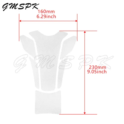 Motorcycle Accessories Universal Tankpad Sticker Frosted Oil Gas Fuel Tank Pad Stickers Protector Decals Decoration - Image 6