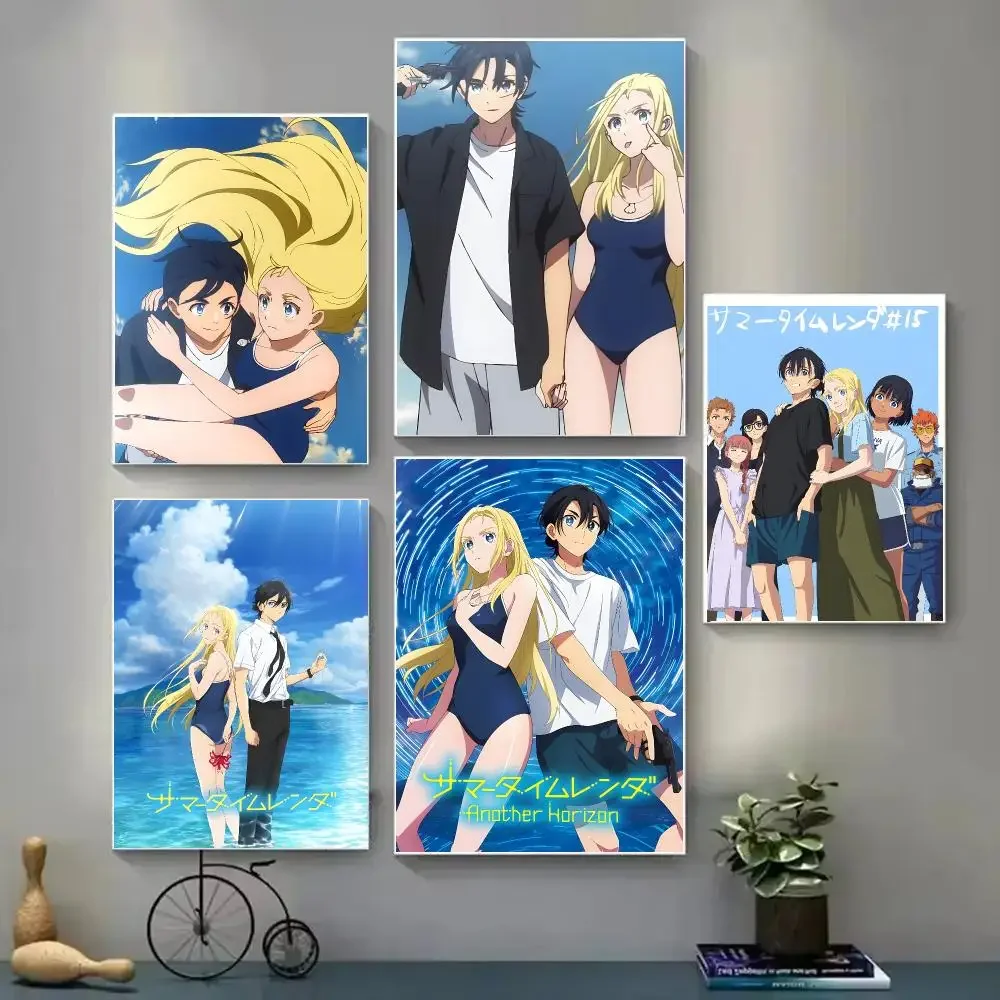 S-Summer Time Rendering Animation Poster Poster Art With Prints Home Bedroom Living Room Decoration Gift