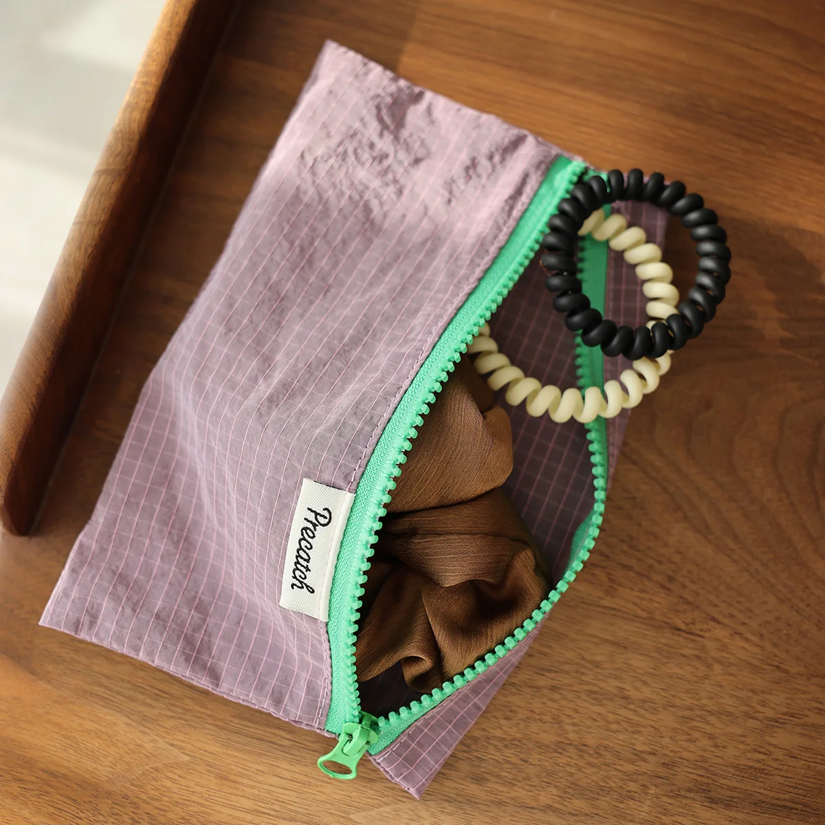 

Многофункциональная легкая сумка для карандашей для бровей, канцелярских товаров, ювелирных изделий, куполов и мелких смен, цвет макарон, женская сумка