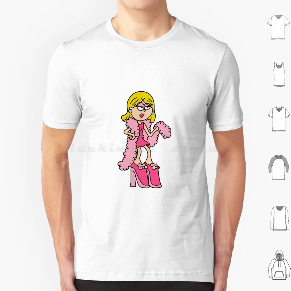 Lizzie Mcguire Fashion T Shirt Big Size 100% Cotton Cartoon Lizzie Lizzie Mcguire 2000s Pink Fashion Hilary Duff