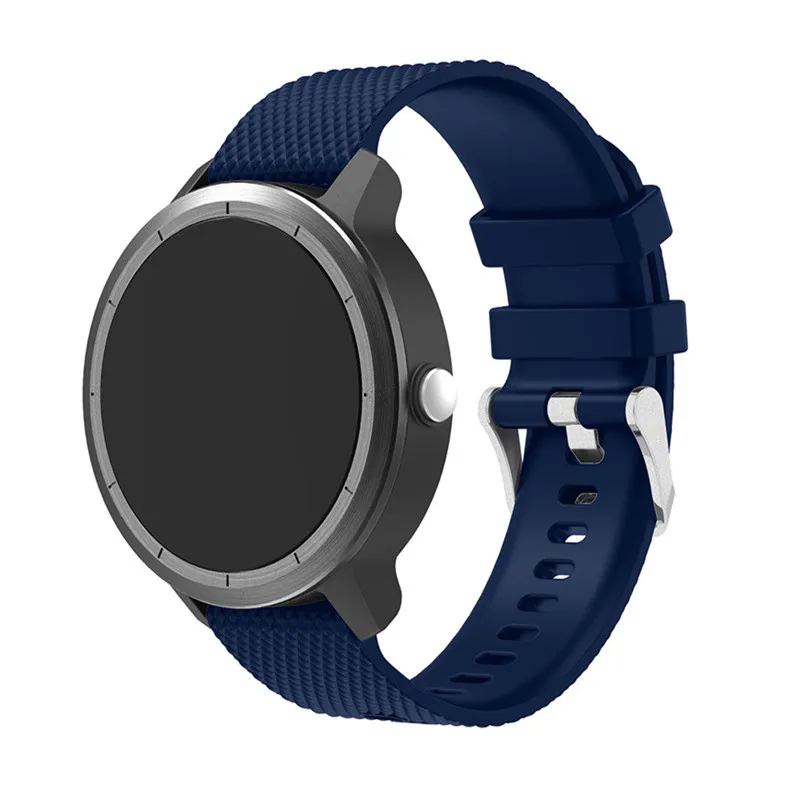 Buntes Weiches Silikon-Ersatzarmband für Garmin Vivoactive3 Vivomove HR Smart-Armband für Garmin Vivoactive 3 Uhrenarmband – Detail 10