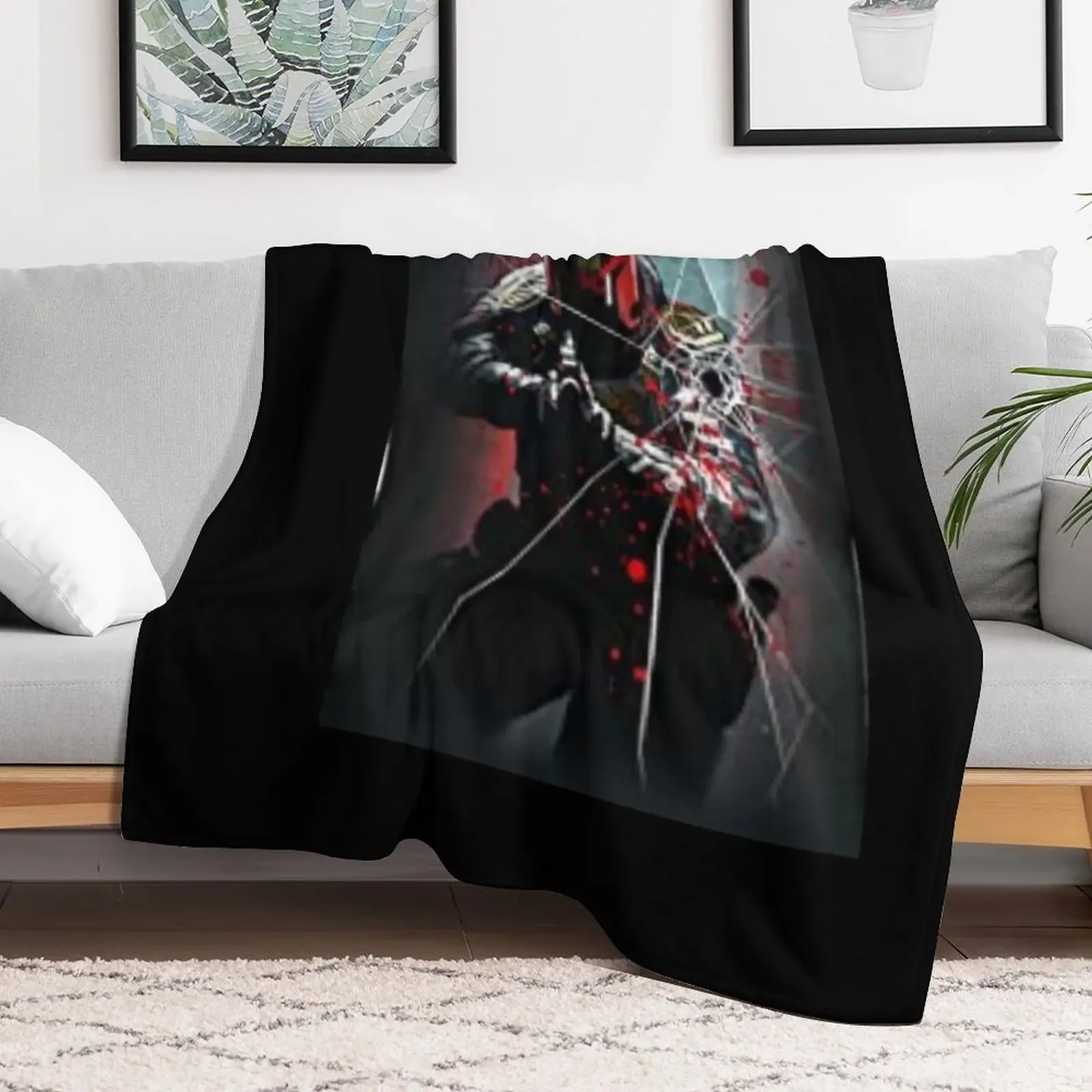 Judge Dredd Comic Throw Blanket Bed linens Sofa Quilt Luxury Designer Winter beds Blankets