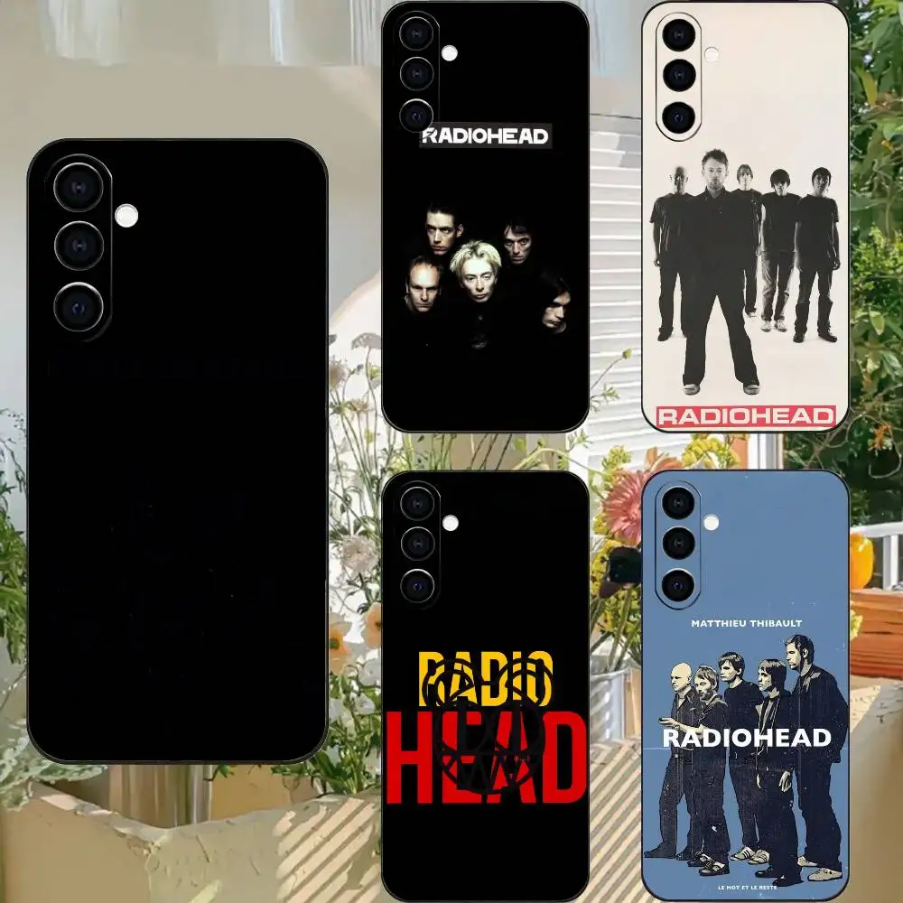 Radiohead Protection Cover TPU Printed Phone Case for Samsung Galaxy A73/A72/A71/A53/A52/A51/A22/A91/A80