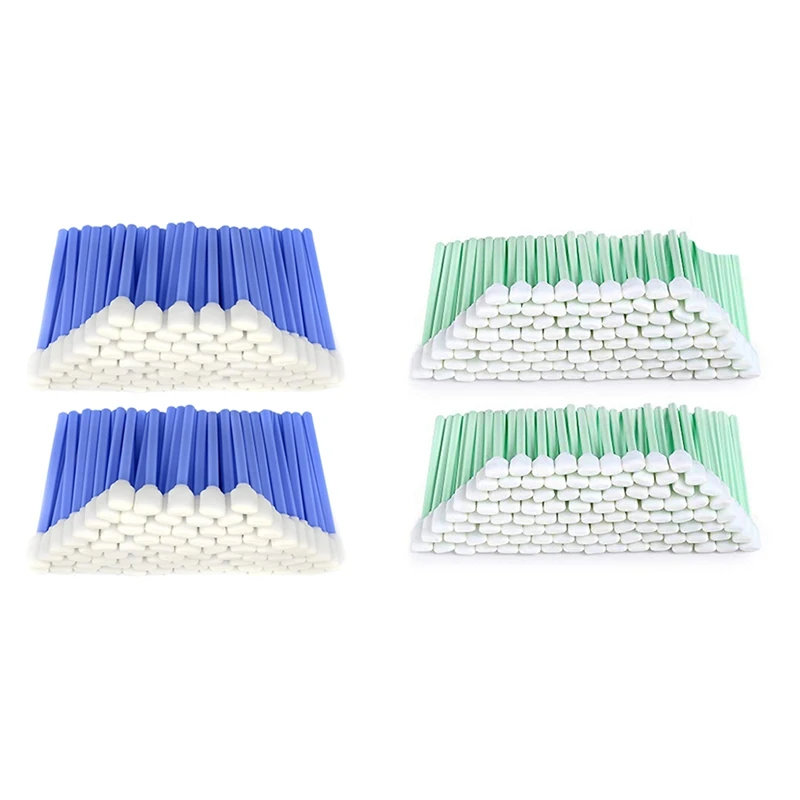 100PCS Foam Cleaning Swab Sticks For Lab, Dust-Free Cleaning Sponge Tip Swabs For Camera Lenses, Optical Lenses