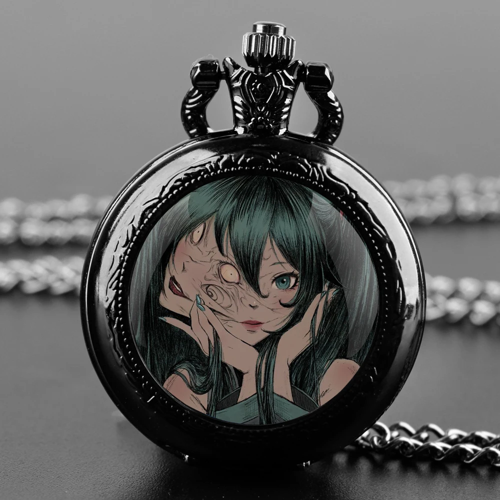 

Аниме Томи, уникальные креативные кварцевые карманные часы, ожерелье, аксессуар, часы-цепочка, детский сувенир, лучшие подарки для детей и мужчин