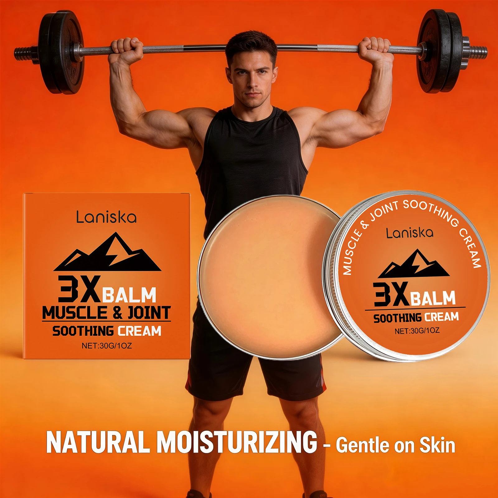 

Успокаивающий крем для мышц и суставов: снимает напряжение, улучшает состояние при сухости суставов, увлажняющий бальзам для ухода за суставами