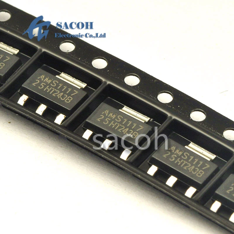 

SACOH Electronic Components 100% Brand New Original In Stock AMS1117-2.5 10Pcs