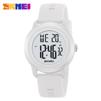 SKMEI 2218  Waterproof Stopwatch Wristwatch Clock reloj hombre Cool Digital Countdown Sport Watches For Men Women Student 5Bar