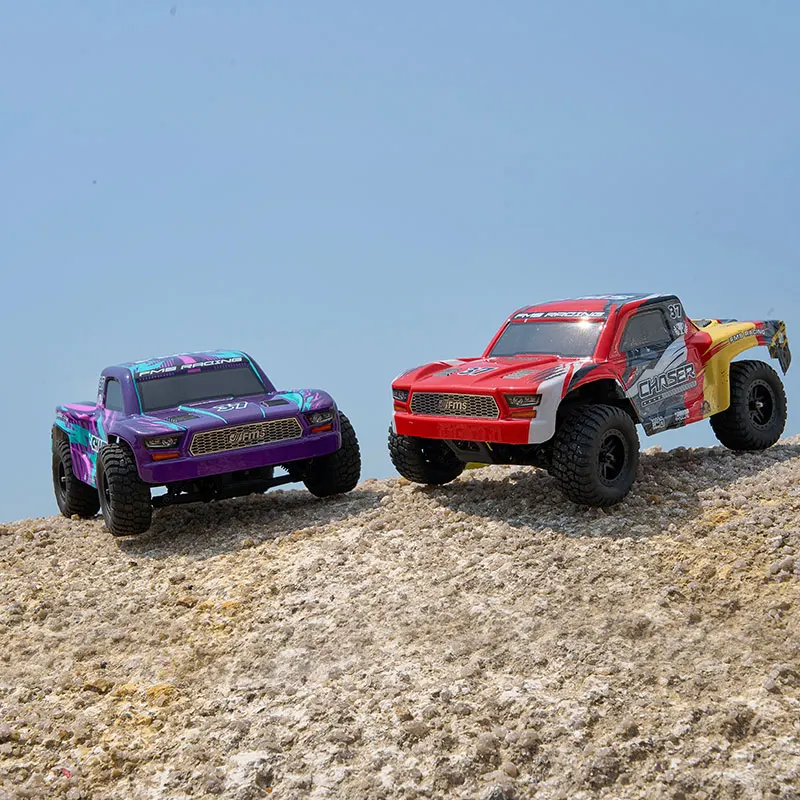 FMS 1/24 FSC24 Chaser Short Course Truck RTR 2-Speed Transmission RC Truck For Beginners Hobby Model