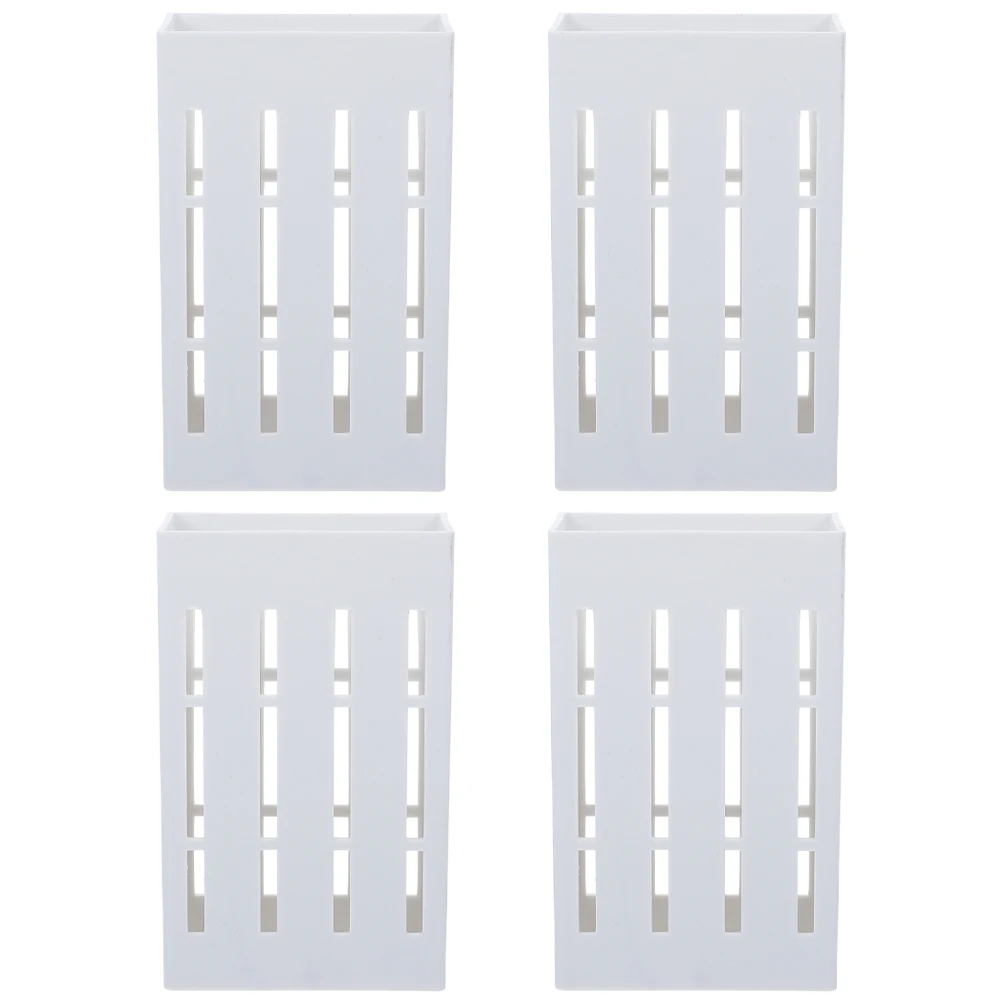 

4 Pcs Water Plant Stand Hanging Aquarium Planter Cups Hanger Plants Fish Tank Holder for White Pot on Office