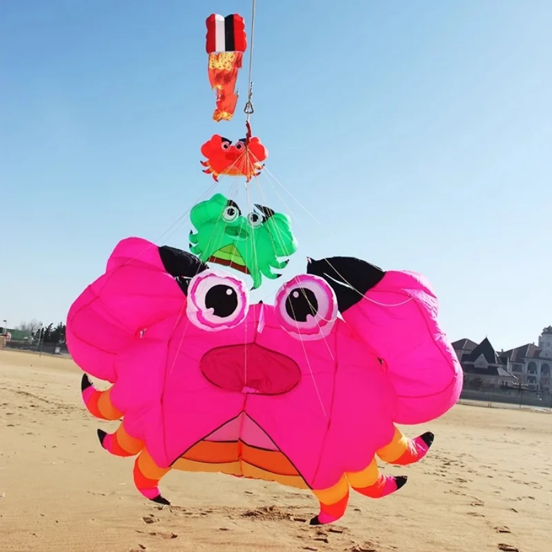 free shipping lucky crab inflatable games inflatable games excitador cometa grande de viento kite professional excitador surfing