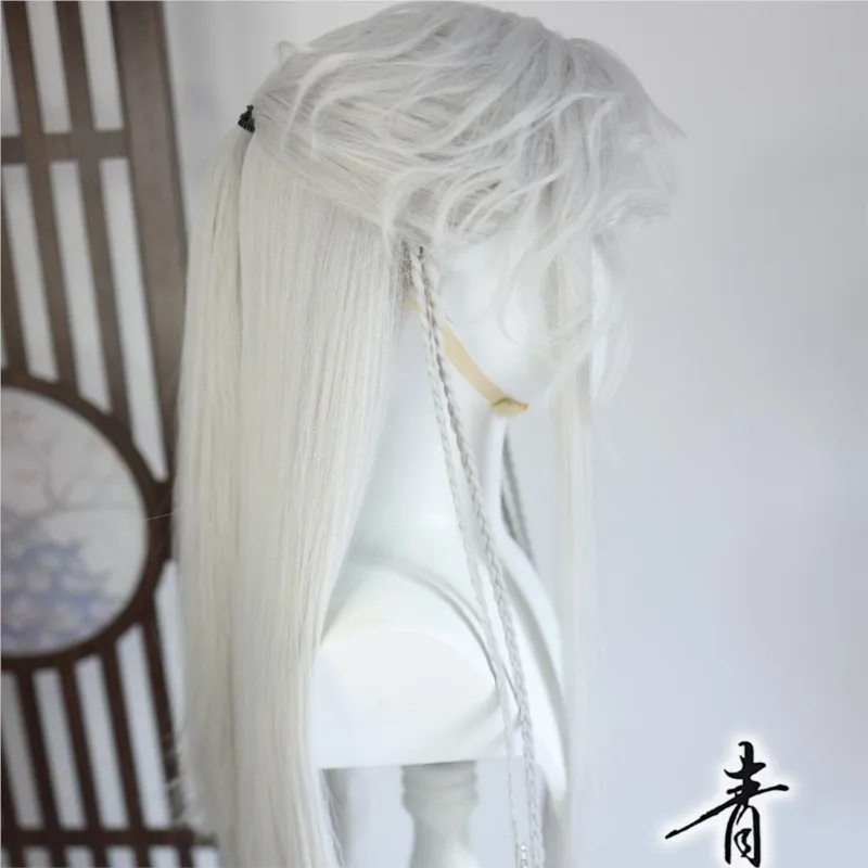 Set wig perca abu-abu perak, Master novel kuno