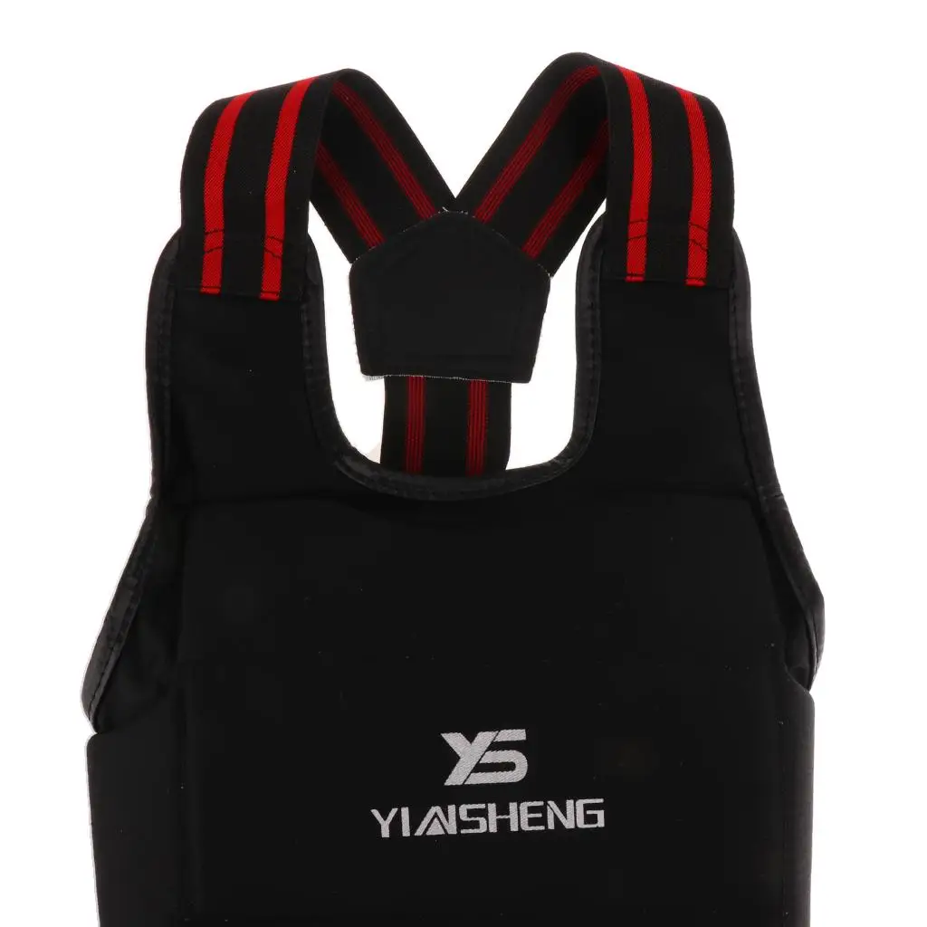 Gilet protettivo per il corpo con protezione per il torace imbottita spessa deluxe per MMA, boxe e Muay Thai