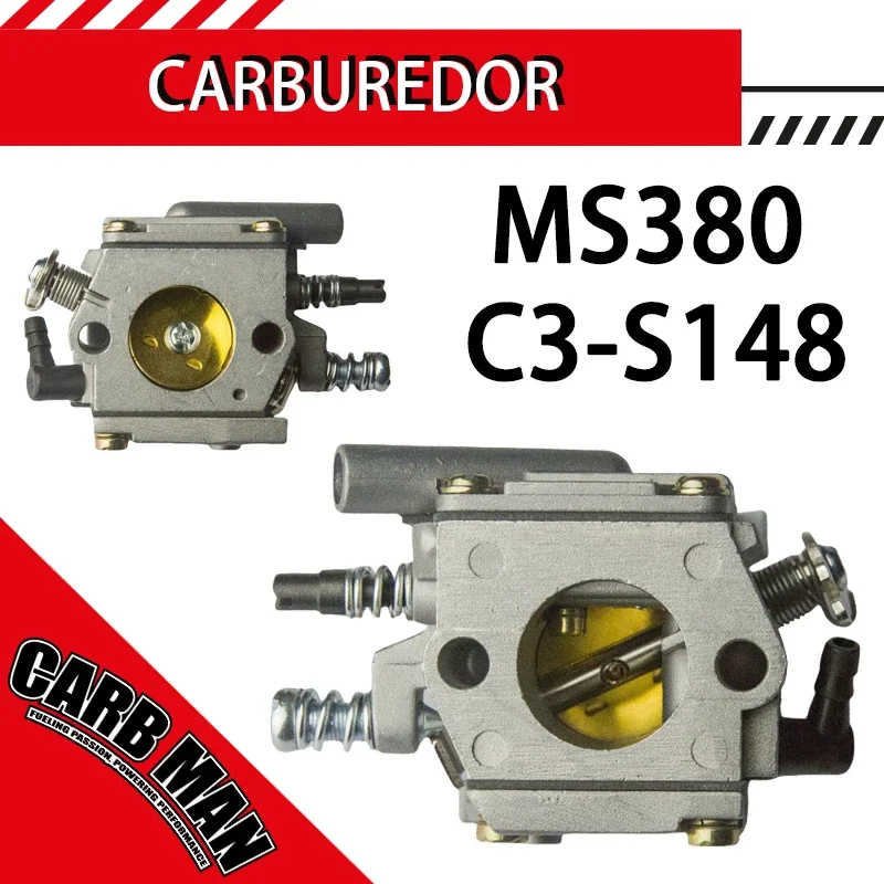Chainsaw Carburetor For Stihl MS380 MS381 MS382 038 382 Zama C3-S148 C3-S149 11191200605 11191200602 Garden Tools