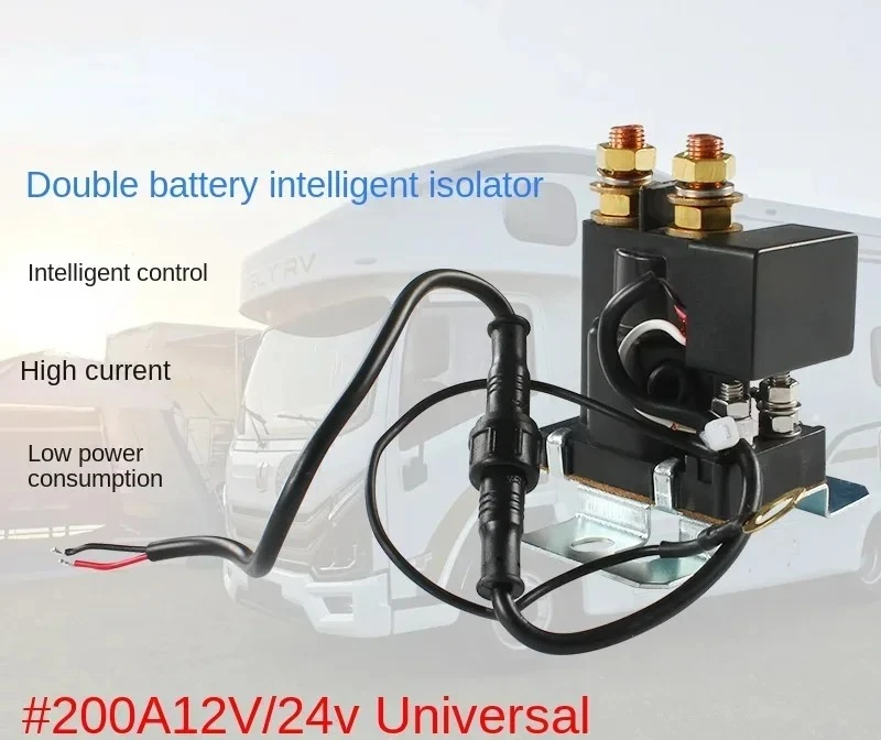 Dual battery isolation protection controller